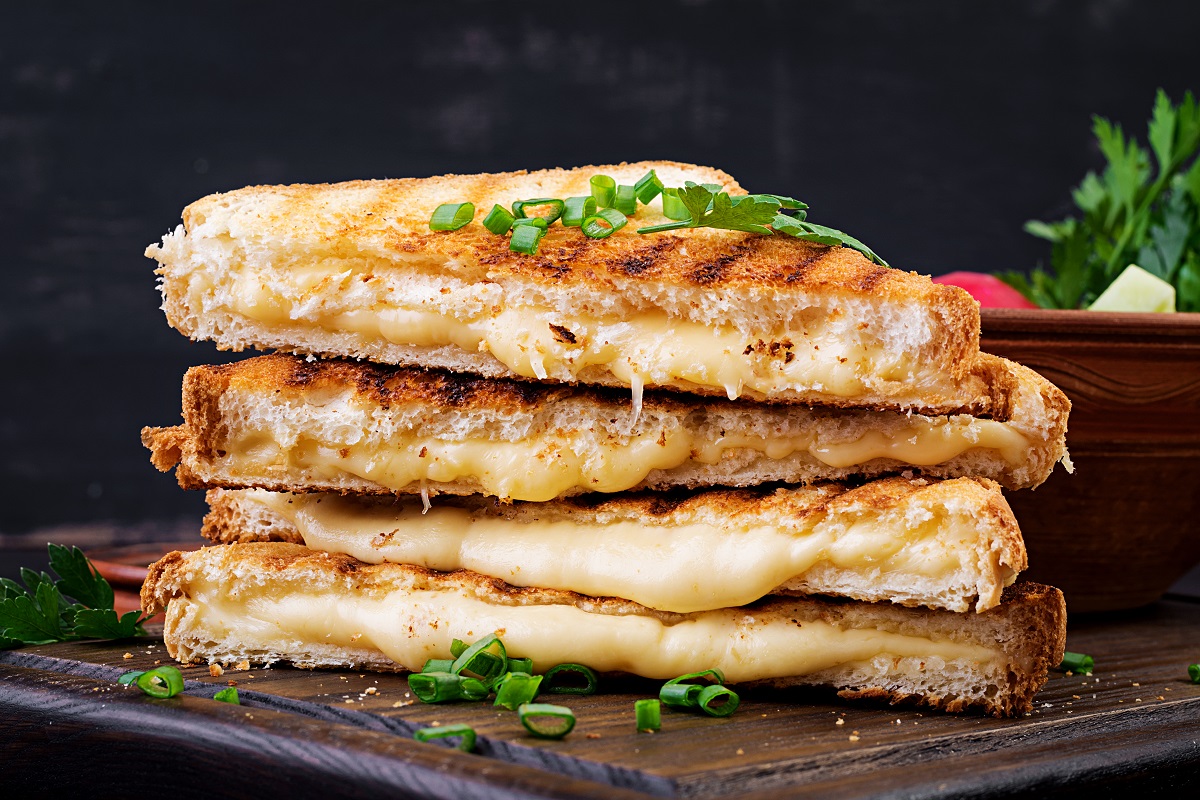 Cooking with Cannabis: Gourmet Ganja Grilled Cheese with Caramelized Onions, Apples & Walnuts