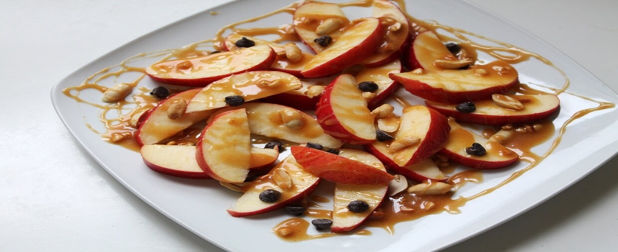 Salted Caramel Cannabis Apples