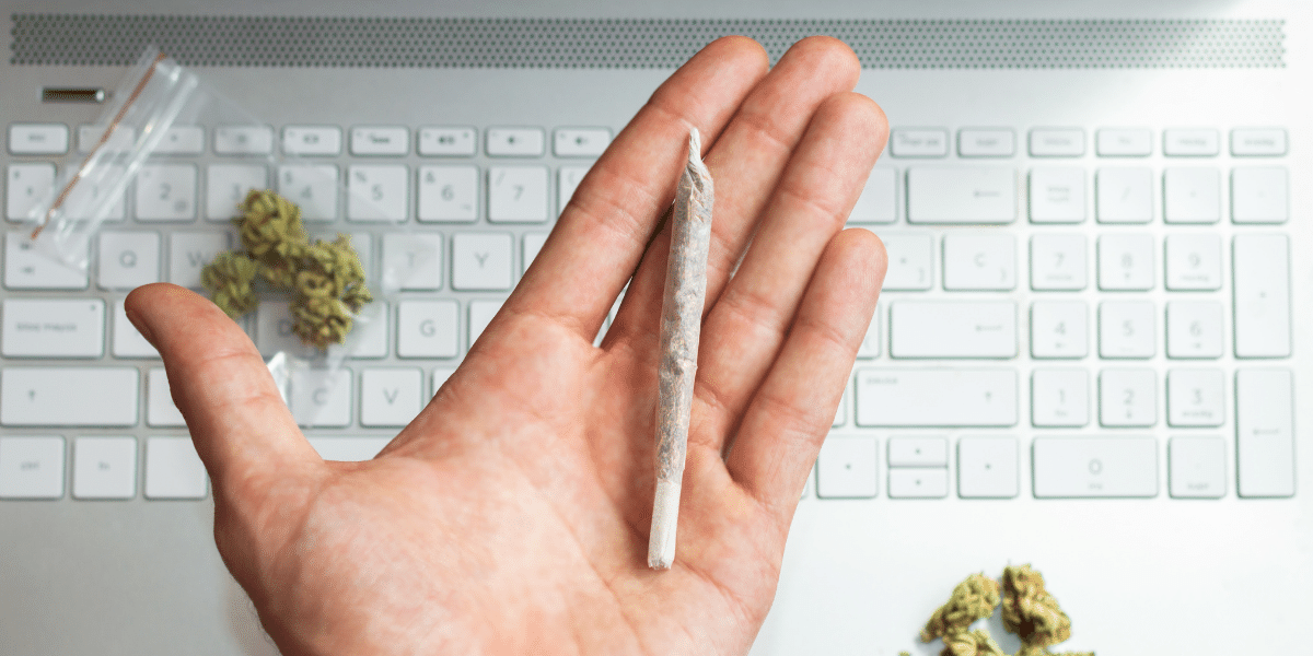 Working from home marijuana